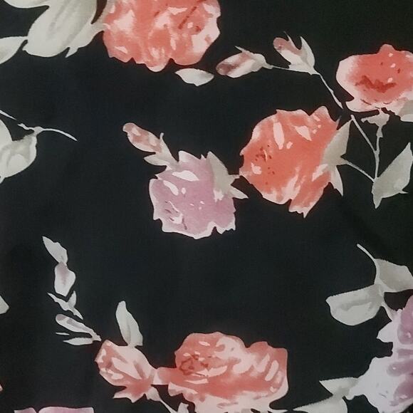 Re: Named Floral Lace Trim Crop Top M Bell Sleeve Coverup Beach Lingerie Boho - Picture 9 of 10